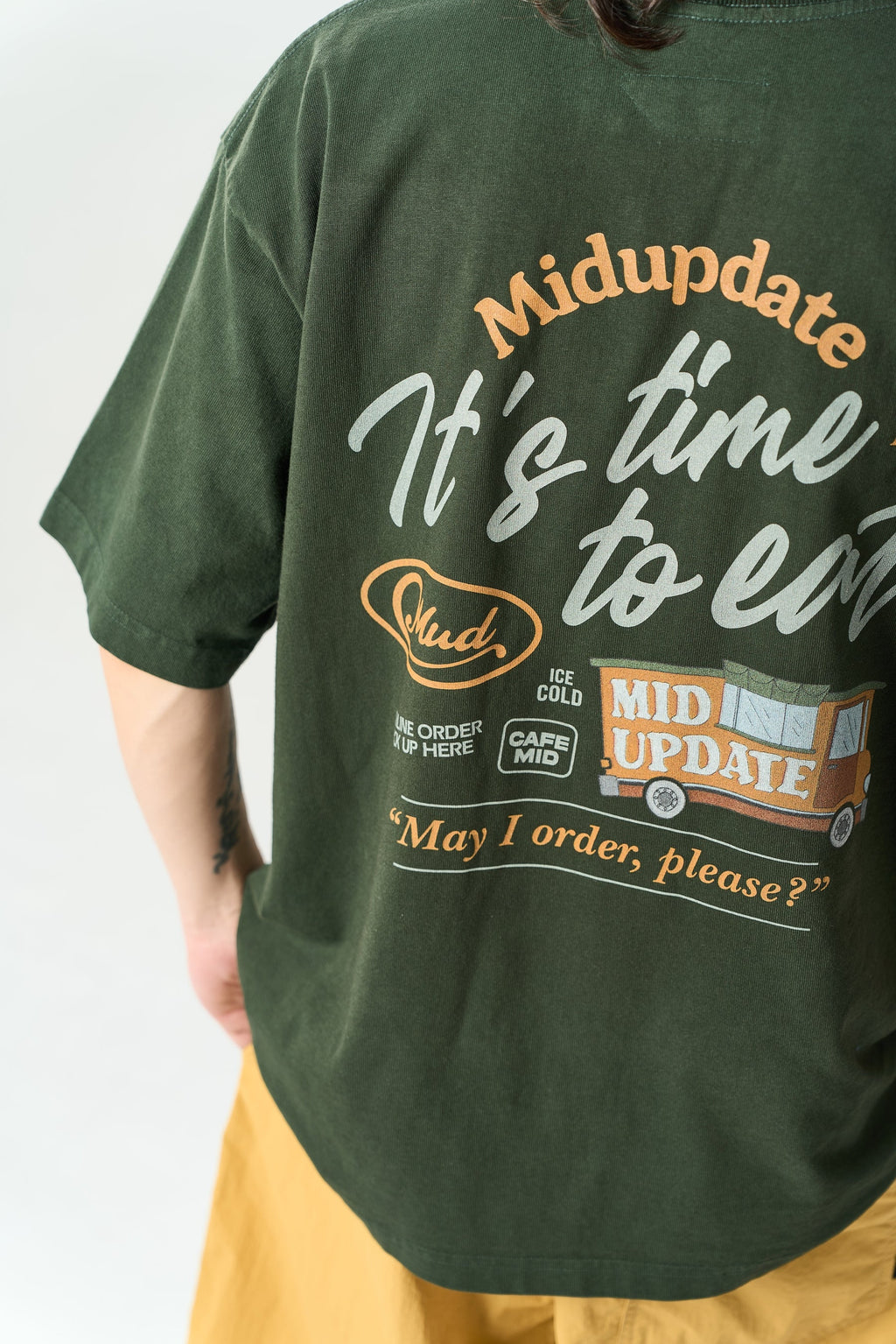 MU357 "Time to eat" Food Truck Tee