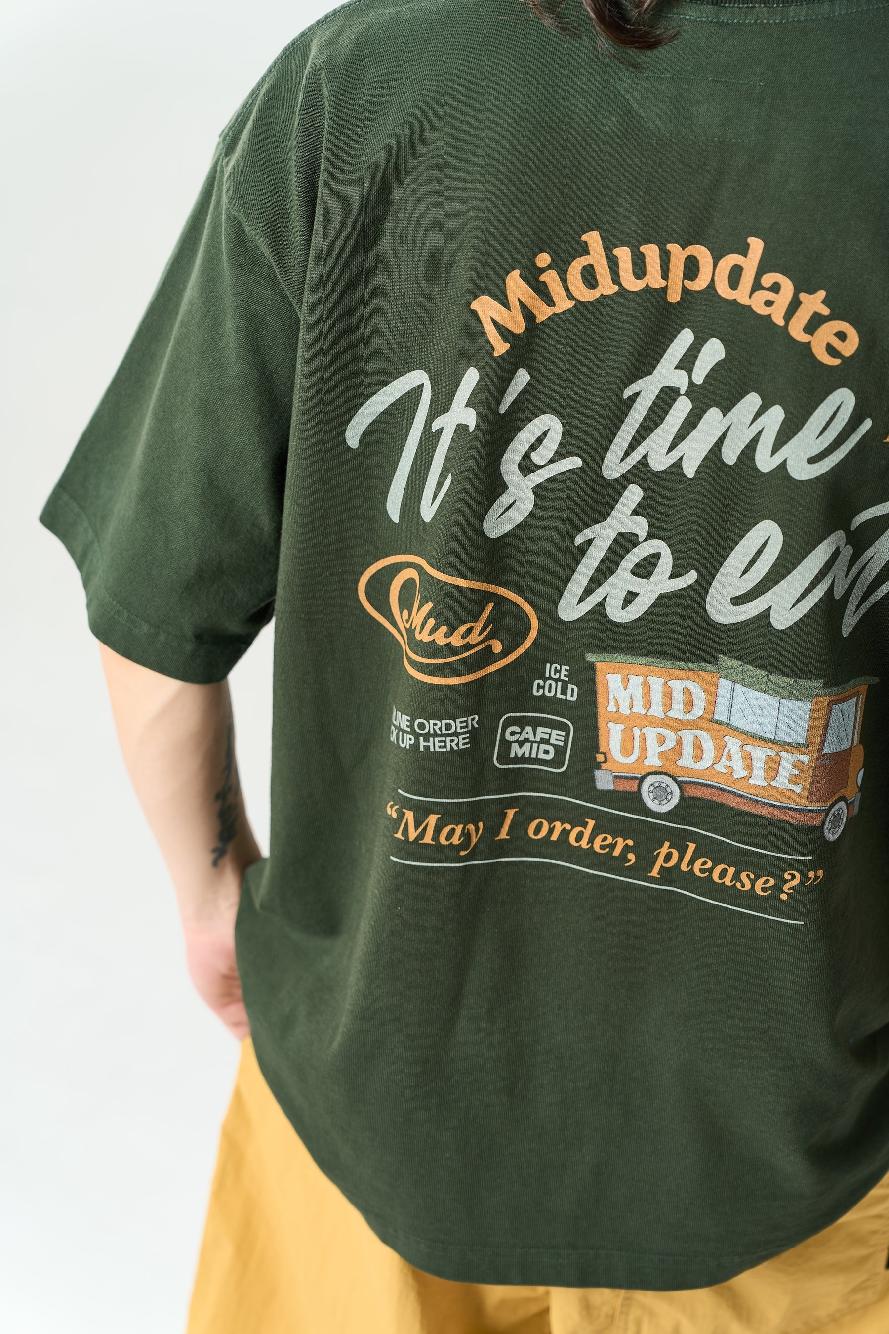 MU357 "Time to eat" Food Truck Tee