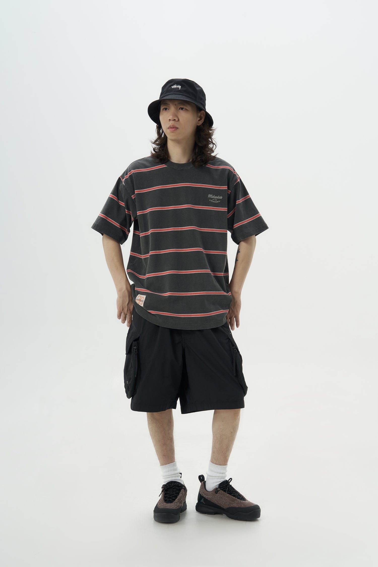MU370 Washed Stripe Tee