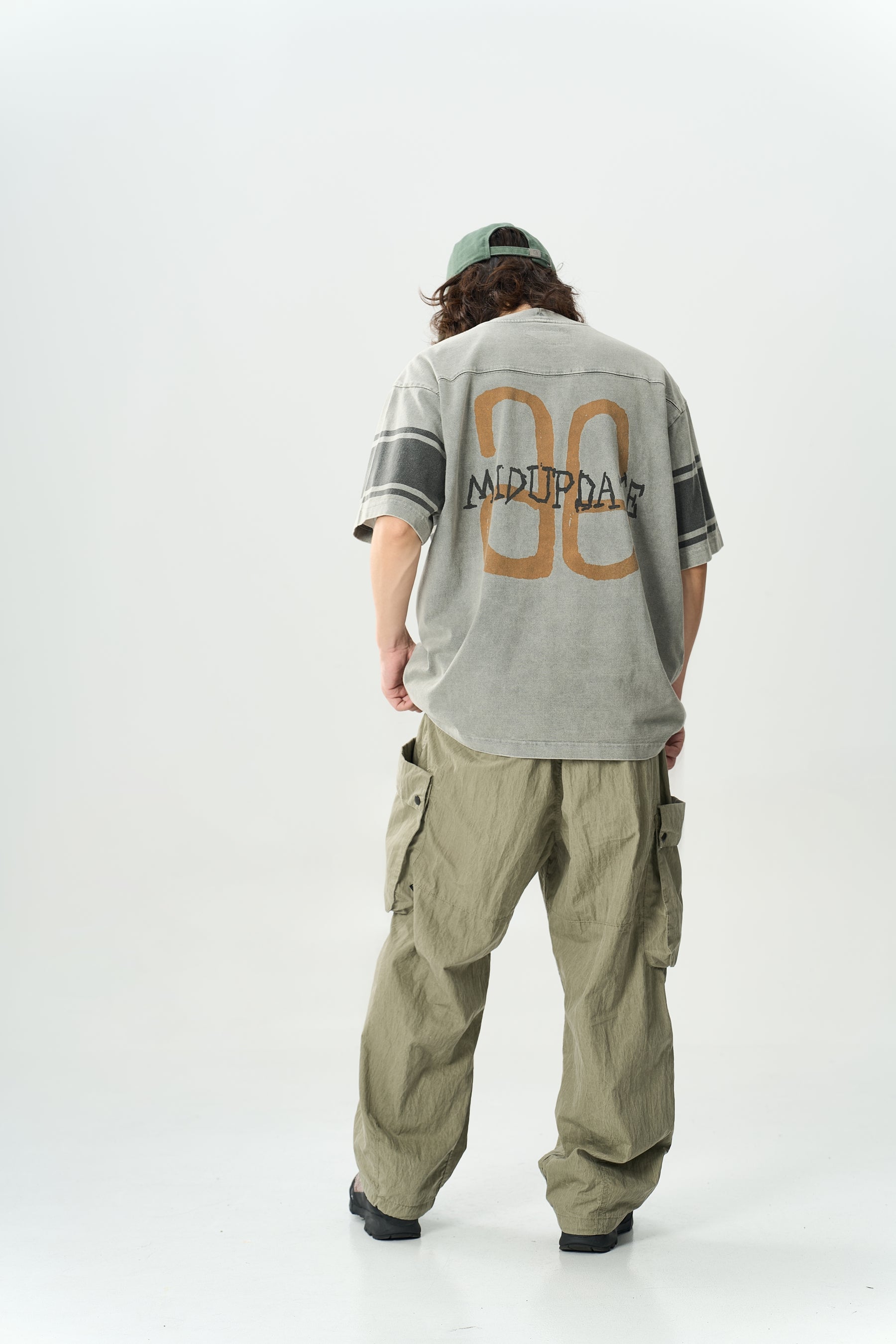 MU366 Acid Wash Jersey Tee