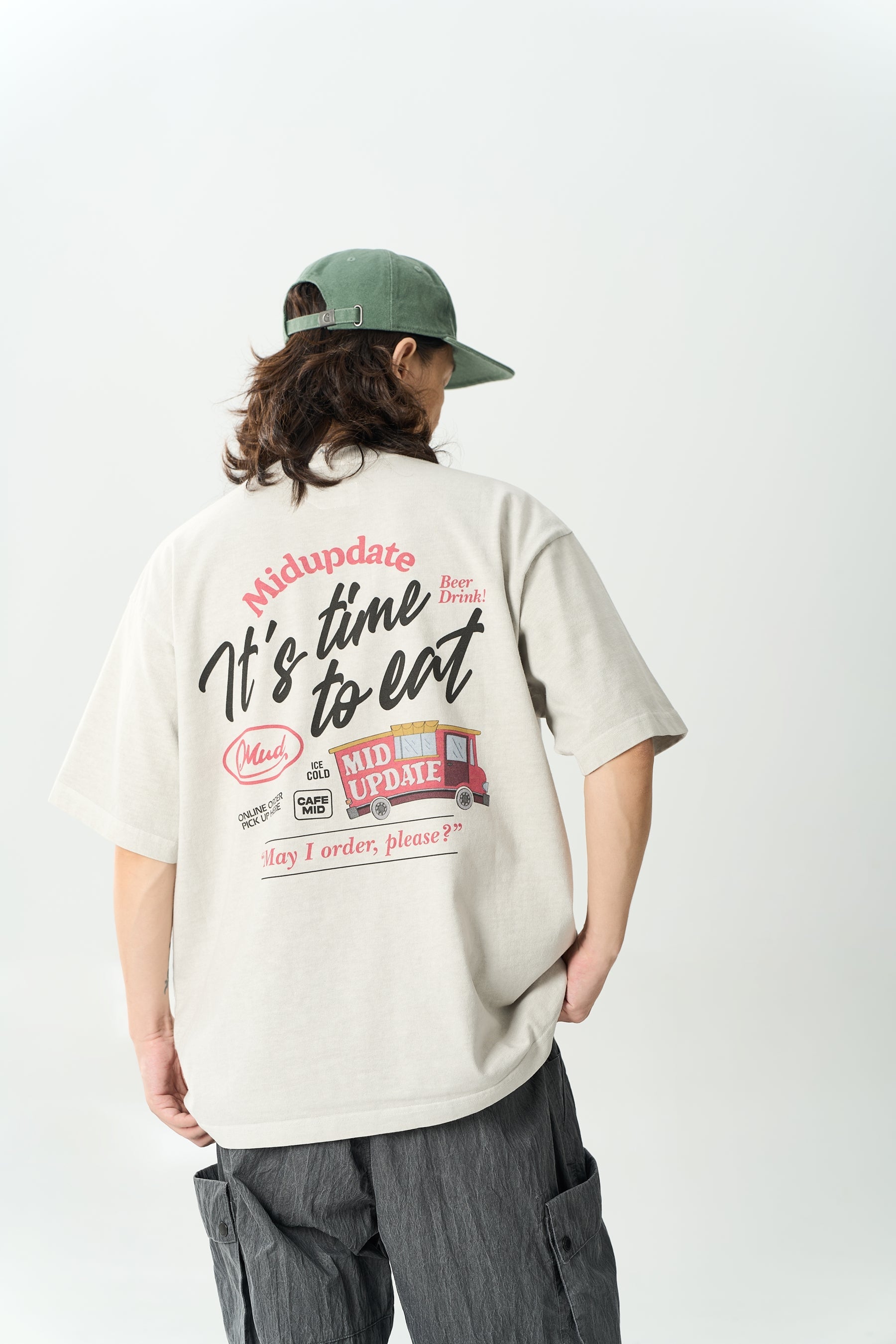 MU357 "Time to eat" Food Truck Tee