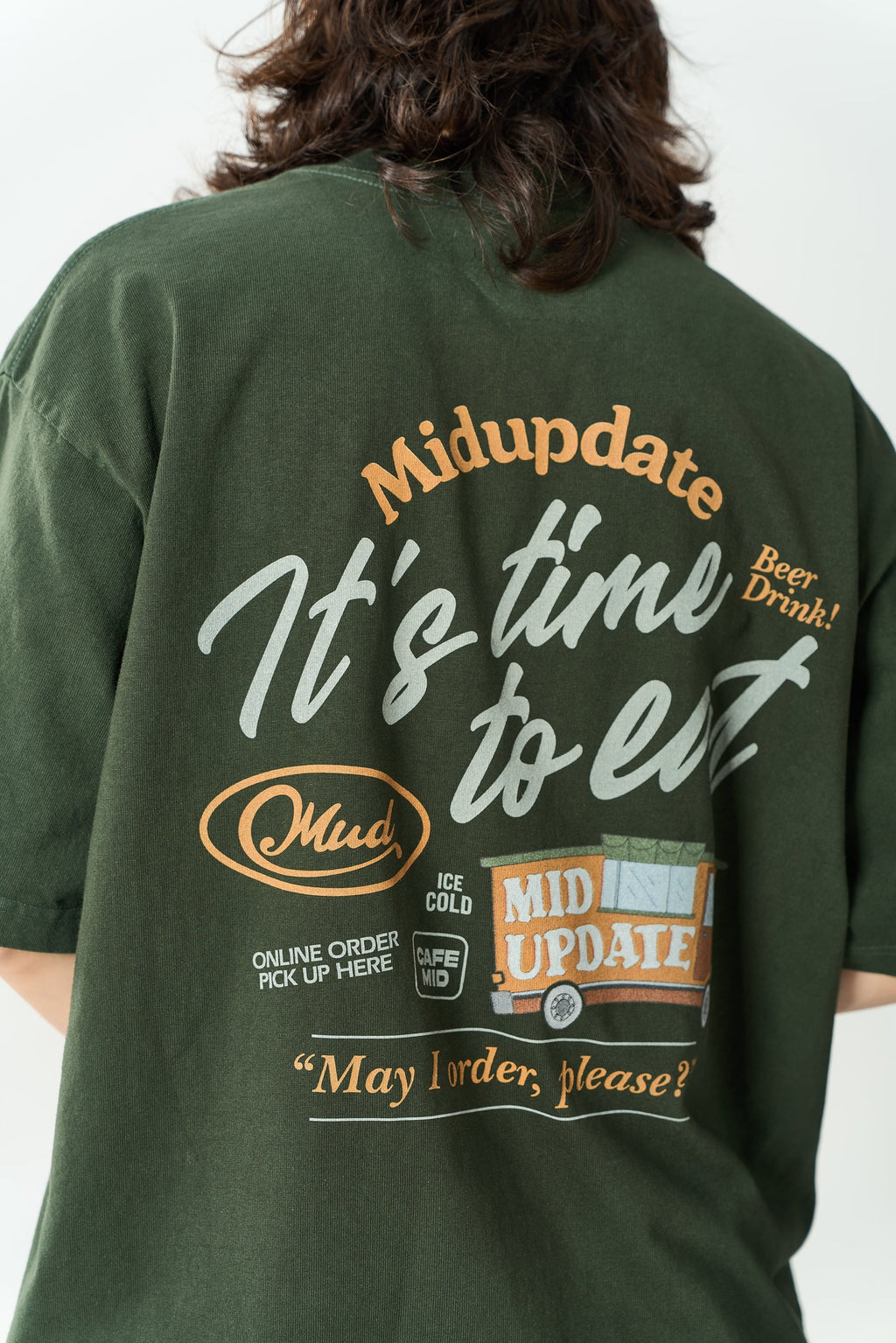 MU357 "Time to eat" Food Truck Tee