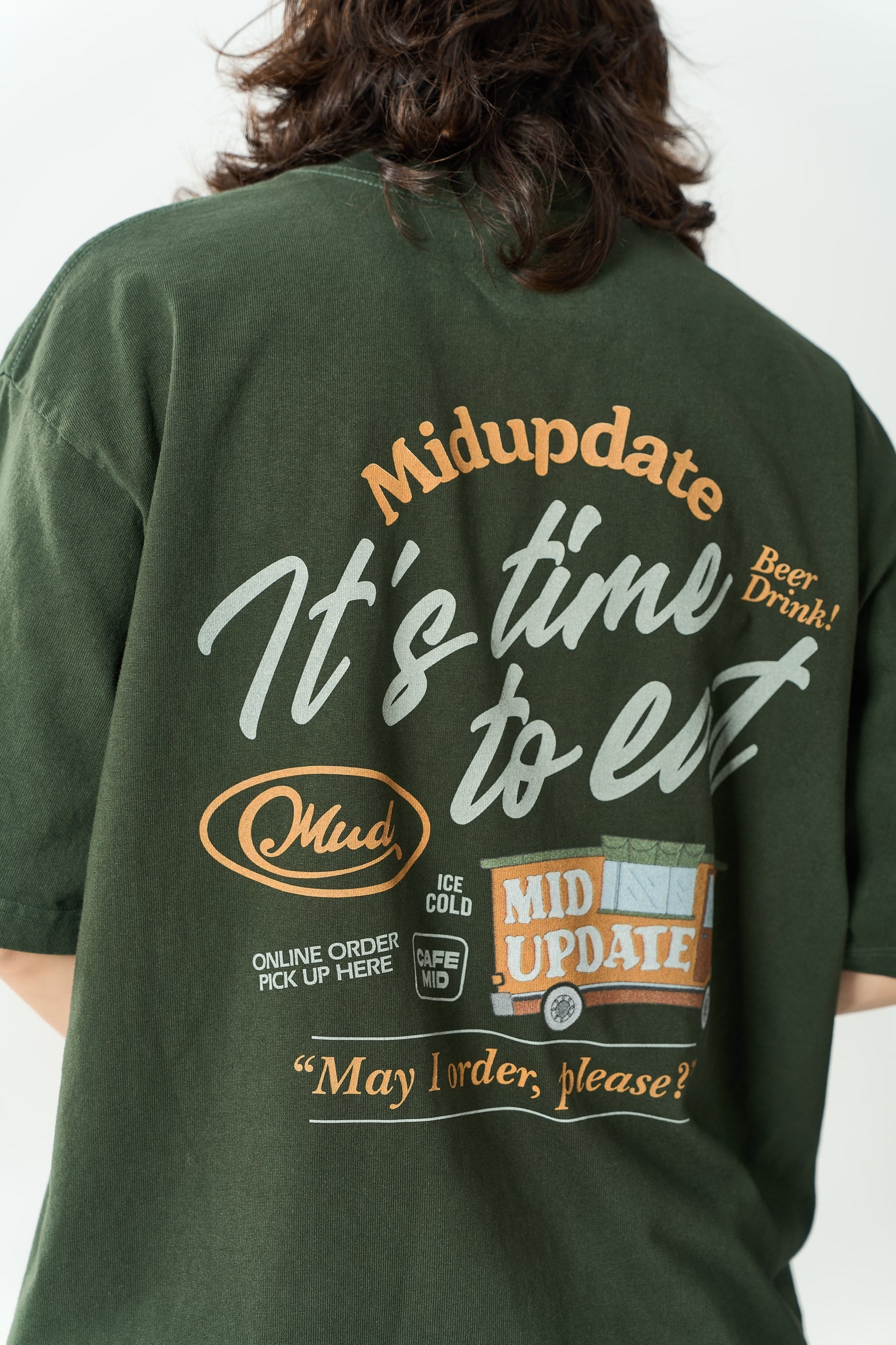 MU357 "Time to eat" Food Truck Tee