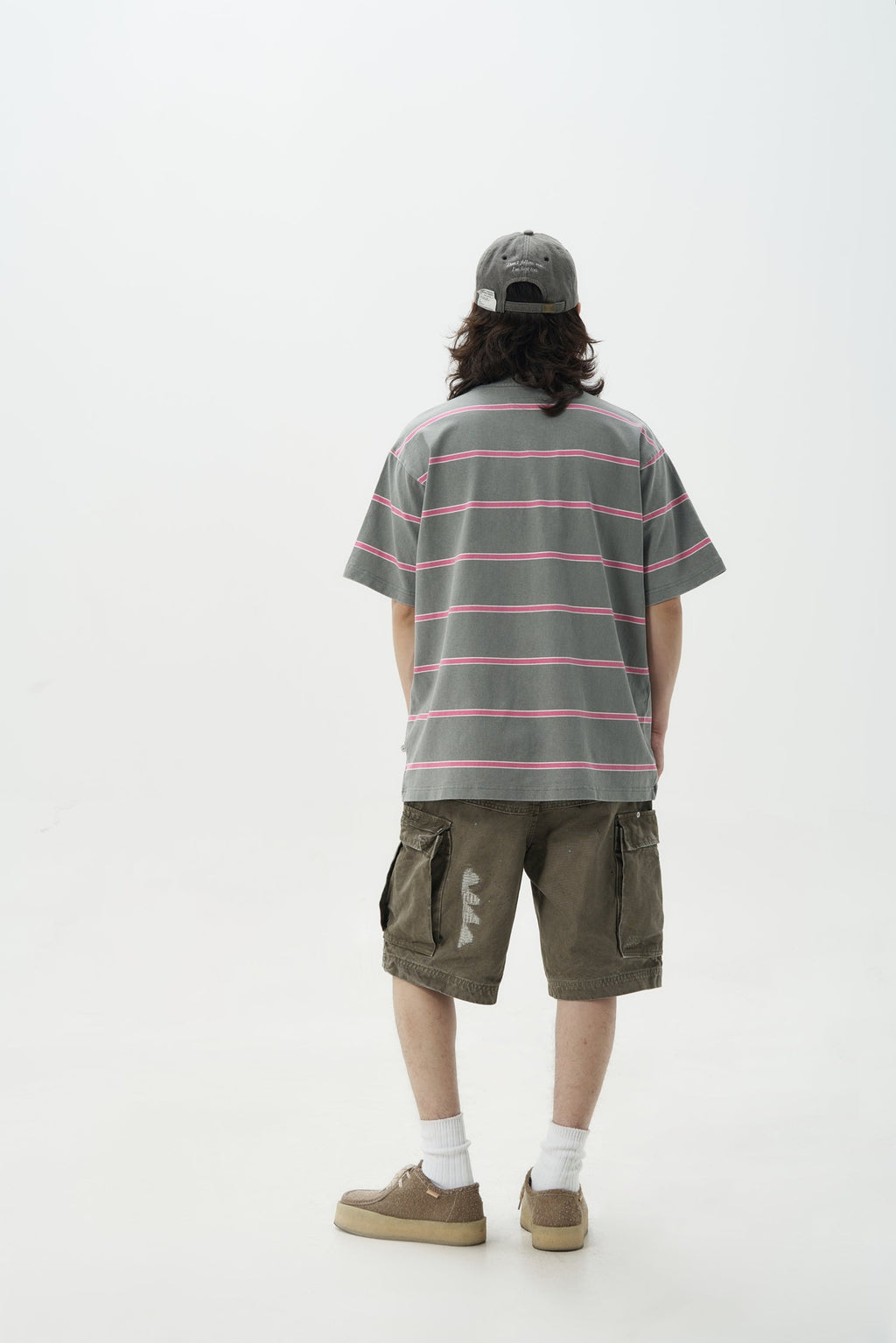 MU370 Washed Stripe Tee
