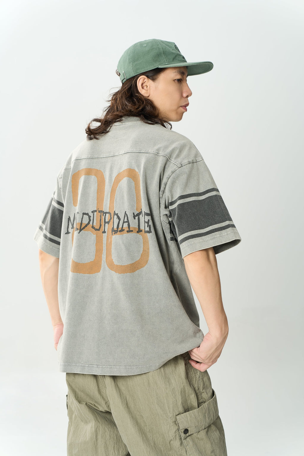 MU366 Acid Wash Jersey Tee